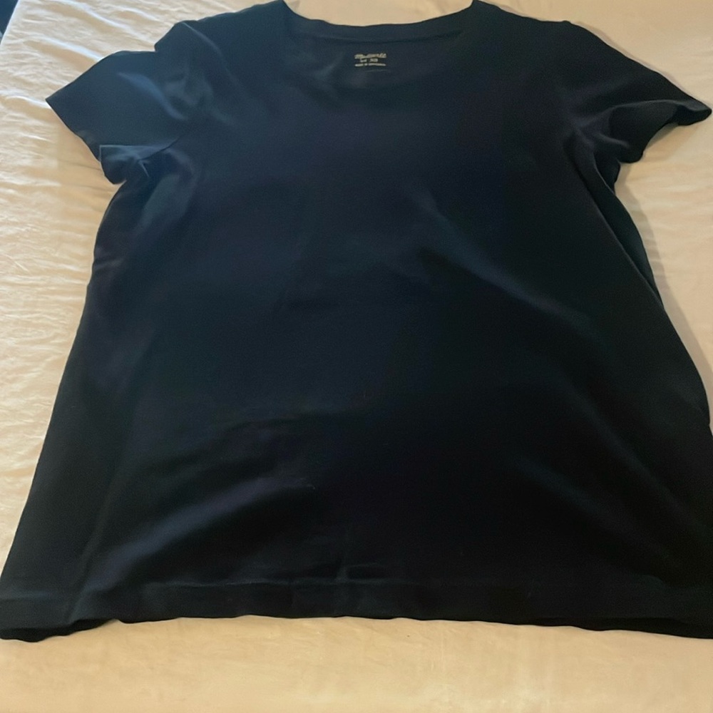 Madewell Black Short Sleeve T-Shirt size XS